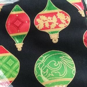 Metallic Christmas Fabric 5 Yards